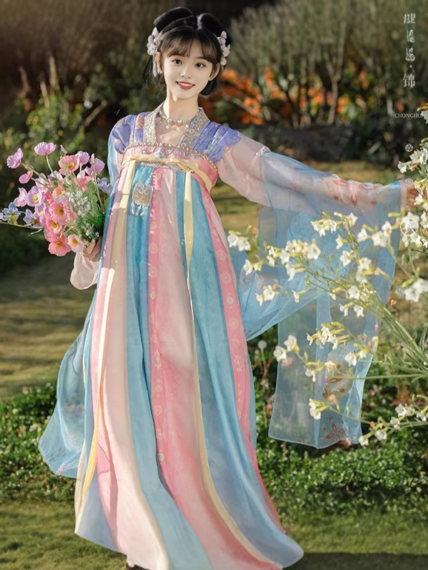 2026 proljetno-ljetni novi odrasli Hanfu Ruqun set, izvezeni pojas, kineski stil