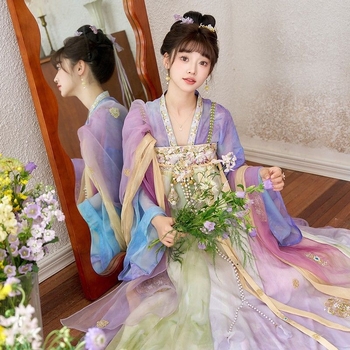 Visokokvalitetan Hanfu set u Tang stilu za žene, ljeto