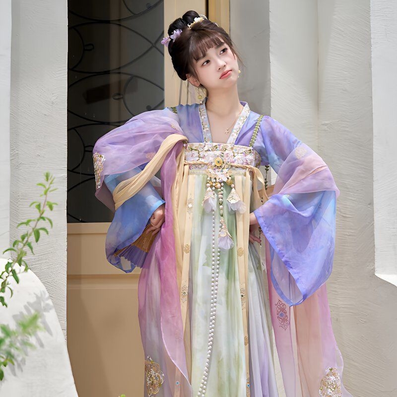 Visokokvalitetan Hanfu set u Tang stilu za žene, ljeto