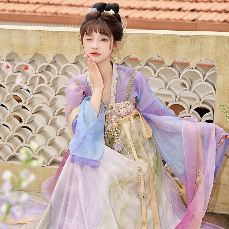 Visokokvalitetan Hanfu set u Tang stilu za žene, ljeto