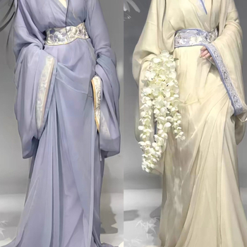 Hanfu haljina s ravnim rubom, stil obnove grobnice Mashan Chu, za svakodnevnu nosnju i scenske nastupe
