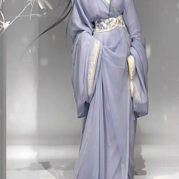 Hanfu haljina s ravnim rubom, stil obnove grobnice Mashan Chu, za svakodnevnu nosnju i scenske nastupe