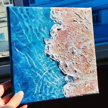 Akrilni pigment s kvarcnim pijeskom za teksturu – fini pijesak za trodimenzionalnu teksturu slikanja