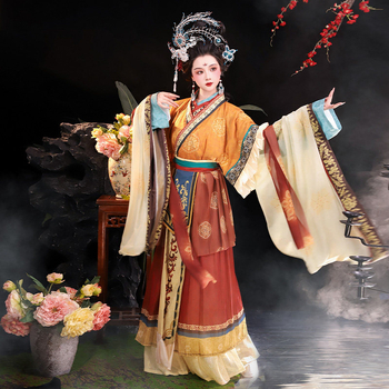 Luoshenxi hanfu – jesenska kolekcija, obnova nacionalnog stila, ženski tradicionalni hanfu komad odjeće