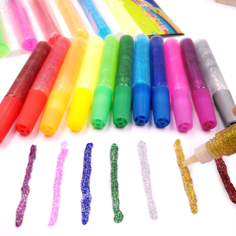 Ljepilo sa šljokicama 10 ml – za DIY dječju umjetnost