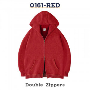 2025 Hoodie s kapuljom i zatvaračem, oversize, debeli materijal, retro stil