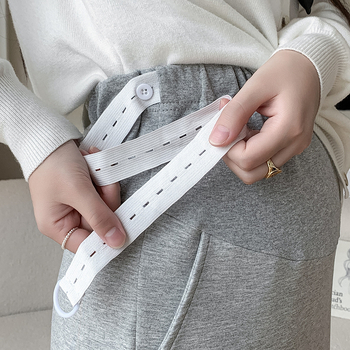 Kismama pamut középméretű szoknya, laza szabás, mindennapi viselet, tavasz–ősz.
