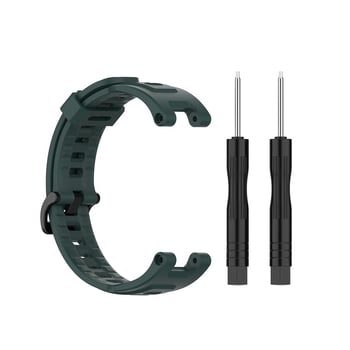 Съвместим със смарт часовника Huami Amazfit T-Rex Pro със силиконова каишка за часовник T-Rex Tyrannosaurus A1918.