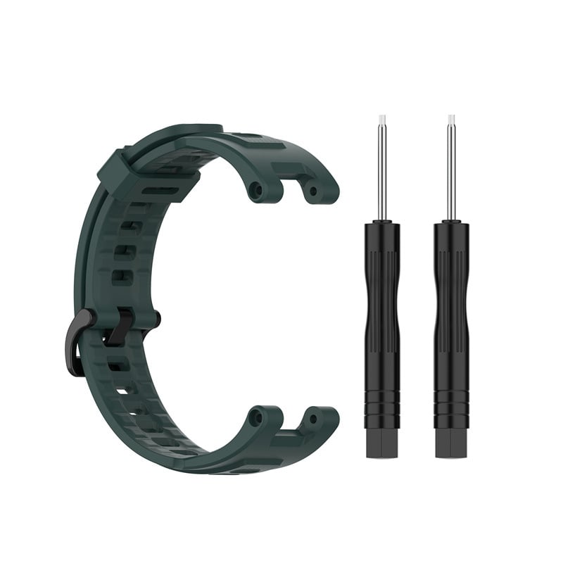 Съвместим със смарт часовника Huami Amazfit T-Rex Pro със силиконова каишка за часовник T-Rex Tyrannosaurus A1918.
