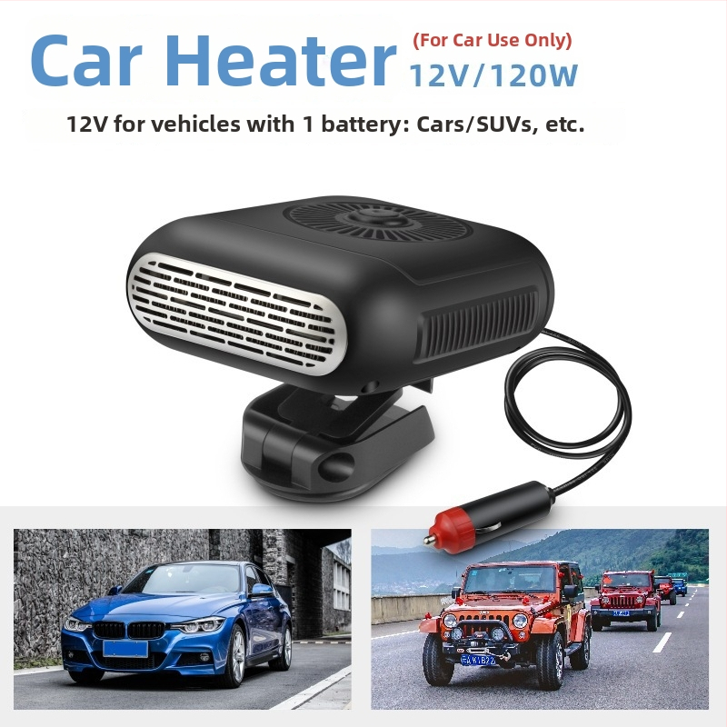 Prenosný automobilový ohrievač 12V/24V s funkciou odmrazovania NO-020