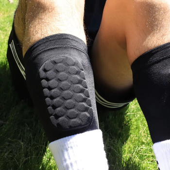 Méhszerű lábszárvédő futballhoz gyerekeknek és felnőtteknek, edzéshez, futáshoz és kerékpározáshoz, rugalmas sportvédő