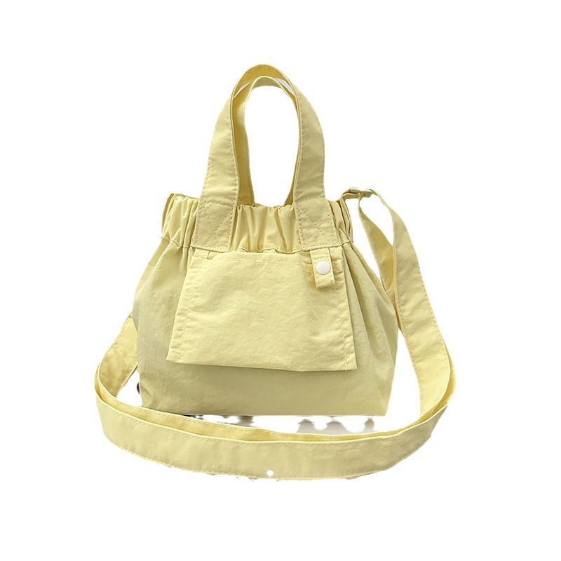 Toamnă 2025 Mini Geantă crossbody din nylon cu blocuri colorate pentru femei