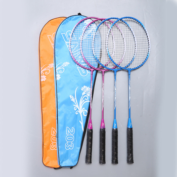 Két badmintonütő edzőkészlet kezdőknek, középiskolások számára, otthoni használatra