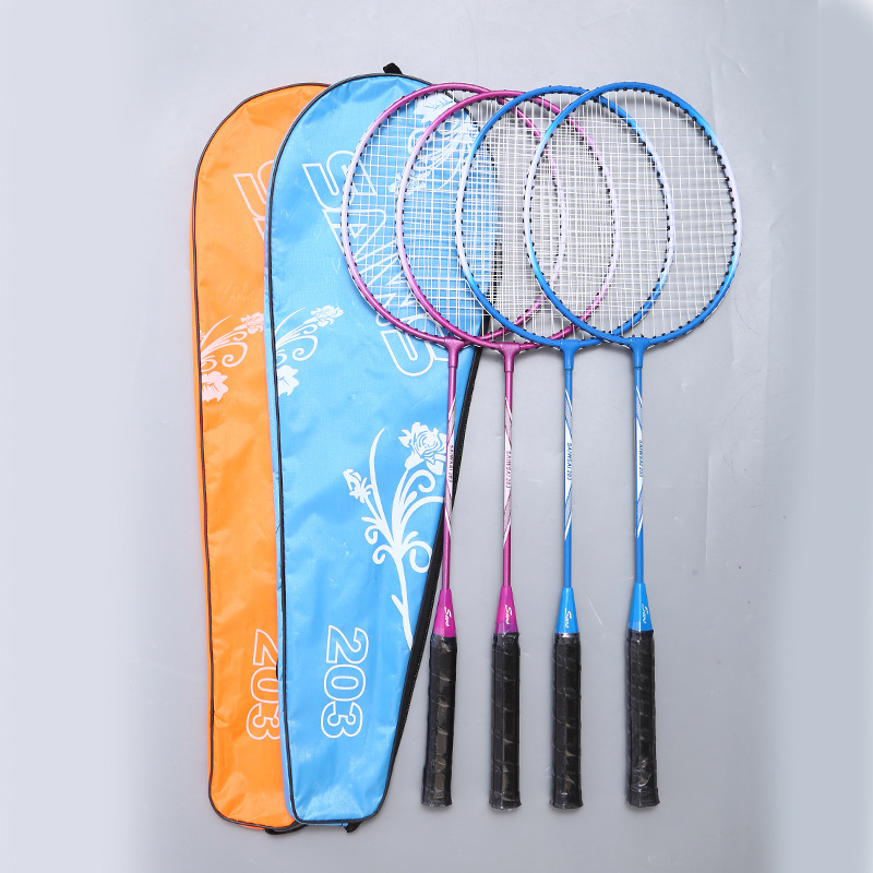 Két badmintonütő edzőkészlet kezdőknek, középiskolások számára, otthoni használatra