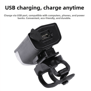 USB nabíjateľné predné svetlo na bicykel, vysoká jasnosť pre nočné jazdy, horský bicykel, model 2255