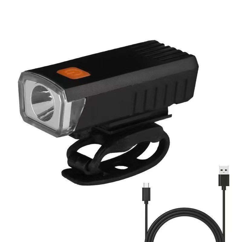 Велосипеден преден фар с USB зареждане, висока яркост за нощно каране, планински велосипед, модел 2255