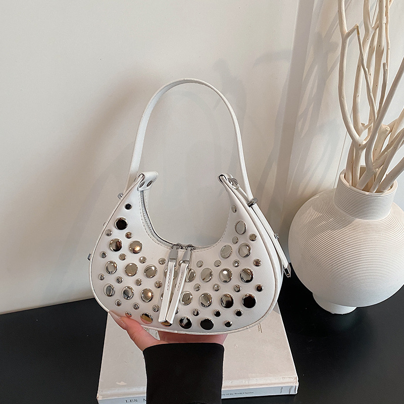 2026 Ženska torba s nitima, mini kvadratna crossbody torba sa zatvaračem na zip, gradski stil