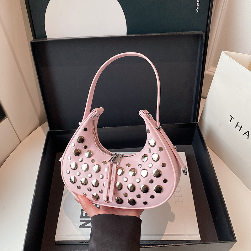 2026 Ženska torba s nitima, mini kvadratna crossbody torba sa zatvaračem na zip, gradski stil