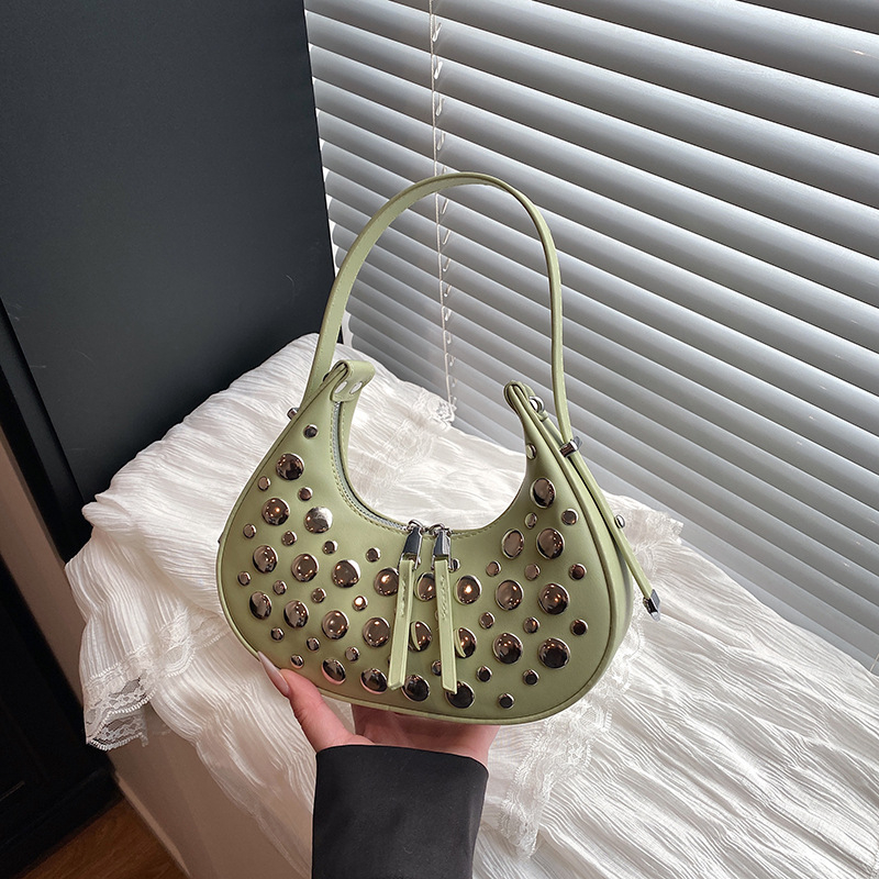 2026 Ženska torba s nitima, mini kvadratna crossbody torba sa zatvaračem na zip, gradski stil