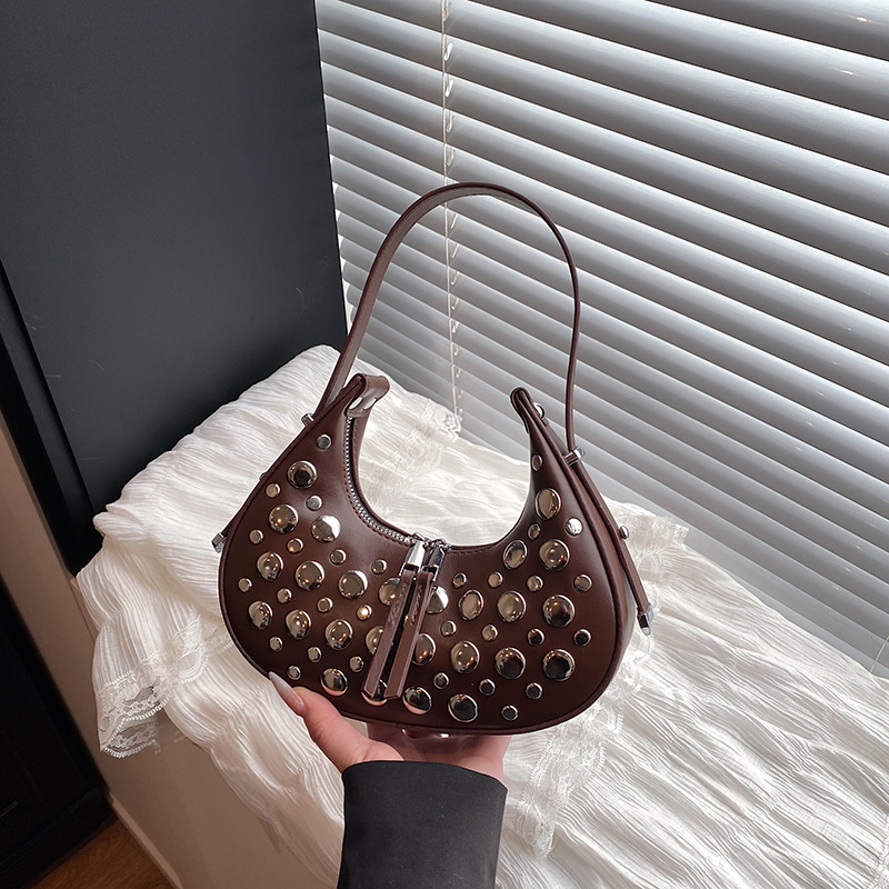 2026 Ženska torba s nitima, mini kvadratna crossbody torba sa zatvaračem na zip, gradski stil