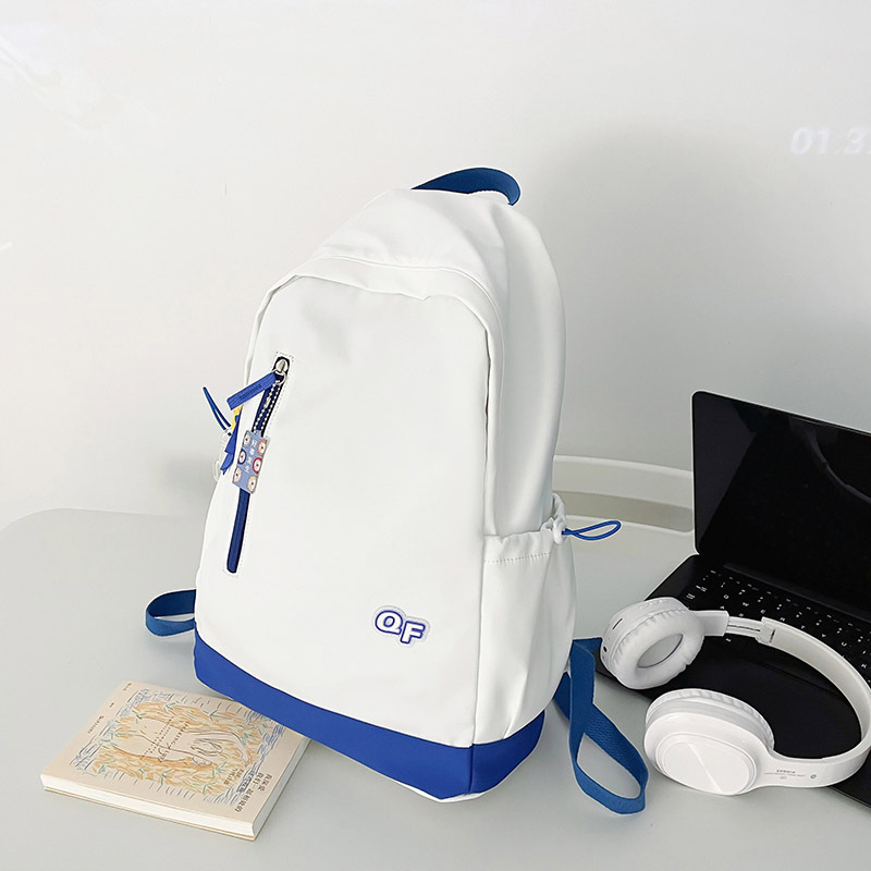 Nagy kapacitású iskolai hátizsák erdő-stílusú és koreai ihletésű, Harajuku/Japán inspirációval, uniszex, nylonból, 20–35 L, 15 colos laptophoz