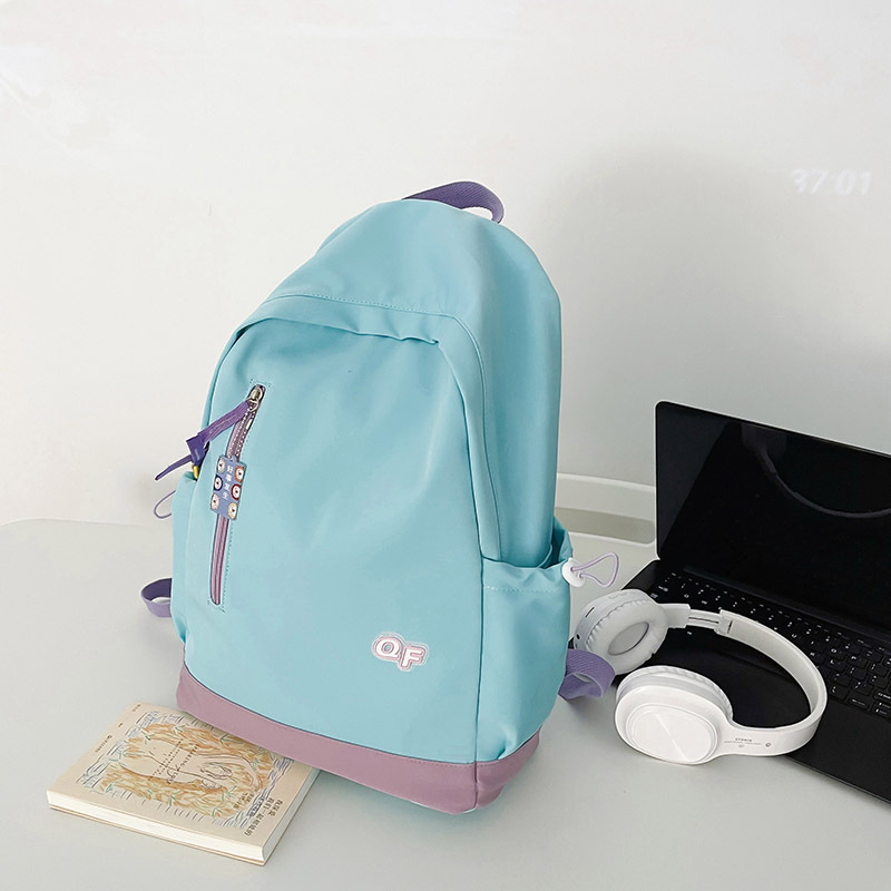 Nagy kapacitású iskolai hátizsák erdő-stílusú és koreai ihletésű, Harajuku/Japán inspirációval, uniszex, nylonból, 20–35 L, 15 colos laptophoz