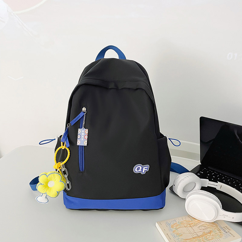 Nagy kapacitású iskolai hátizsák erdő-stílusú és koreai ihletésű, Harajuku/Japán inspirációval, uniszex, nylonból, 20–35 L, 15 colos laptophoz