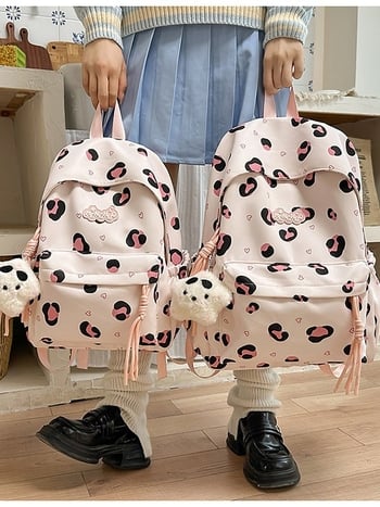 Koreai stílusú hátizsák közép- és gimnazista lányok számára, elegáns iskolai és utazó hátizsák