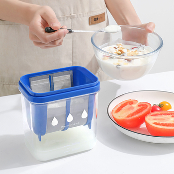 DIY машина за гръцко кисело мляко със филтър за йогурт, филтър за сирене и соево мляко, сепаратор за суроватка