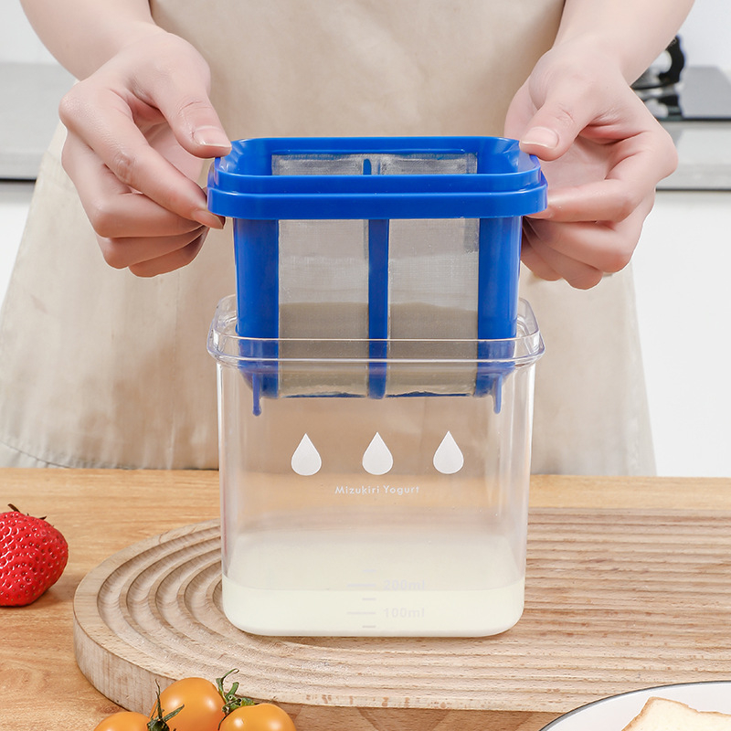 DIY машина за гръцко кисело мляко със филтър за йогурт, филтър за сирене и соево мляко, сепаратор за суроватка