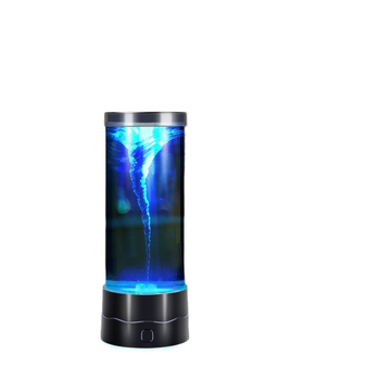 LED лампа във форма на медуза, цилиндрична USB захранвана амбиентна нощна светлина с променящи се цветове