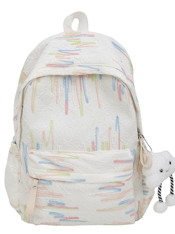 Unisex hátizsák 20–35 L, velúr anyag, városi utcai stílus, iskola és utazás számára, 15 hüvelykes laptopig fér, egyszínű dizájn, légpárnás vállpántok