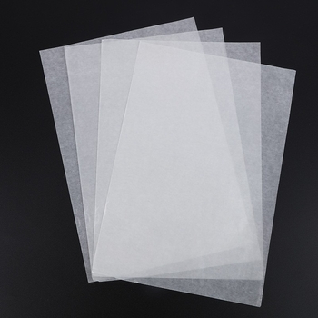 40 g бяла хартия за гладене, хранително качество, 20x20 cm, термоустойчива, силиконово покрита за DIY мъниста