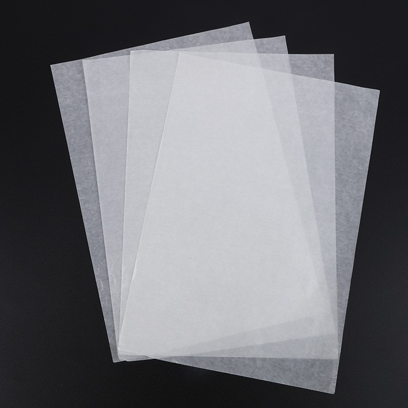 40 g бяла хартия за гладене, хранително качество, 20x20 cm, термоустойчива, силиконово покрита за DIY мъниста