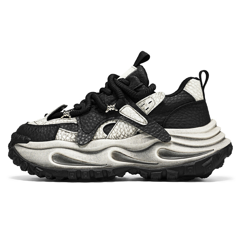 Muške tenisice tip dad sneakers s debelim potplatom za povećanje visine, korejskog stila, ulične tenisice za trčanje
