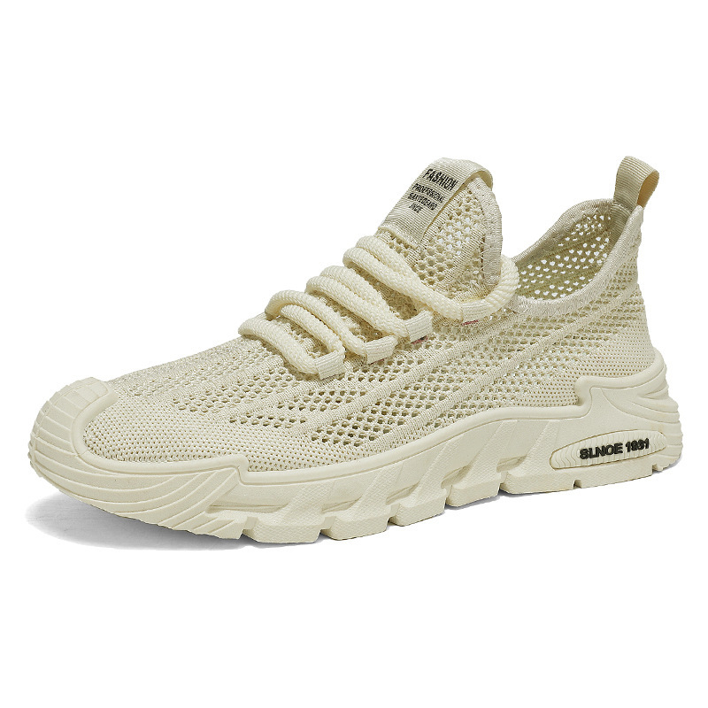 Muške kokos tenisice – ljeto, prozračne mrežaste, protuklizne, Flyknit stil, Dad Shoes