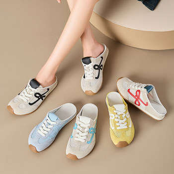 Ženske cipele od prave kože s zatvorenim prstom, slip-on, udobne svakodnevne cipele