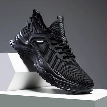 2025 muške mrežaste tenisice, prozračne i lagane, otporne na miris, sportsko- casual tenisice za trčanje, stil dad sneakers