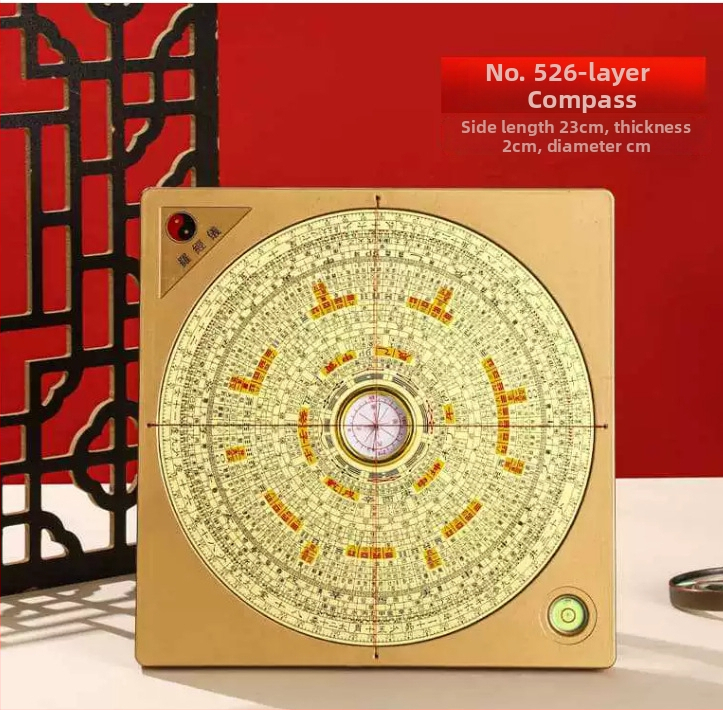 Specijalizirani kvadratni kompas za Feng Shui