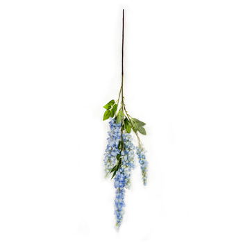 Изкуствена гигантска Wisteria с дълги клонки, висяща копринена лоза за фотосесия и сватбена декорация