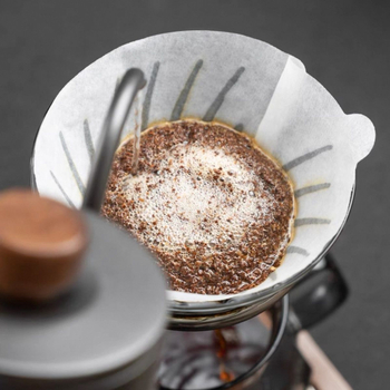 V60 филтър за кафе, еднократна филтър хартия за капково приготвяне, конусов филтър за кафеварка