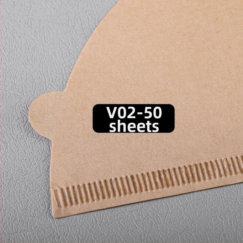 V60 kávový filtračný papier, jednorazový konický filter pre drip kávovar