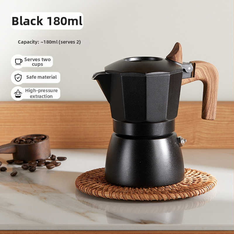 Dvojventilová moka kanvica na espresso s keramickým povrchom