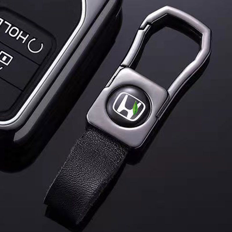 Kljucni lanac za automobil za muškarce, koža od bivola, kaiš-stil, kreativan i praktičan minimalistički dizajn, univerzalni logotip automobila, dar za ključeve