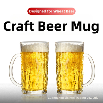 Obrovská pivná krigľa s logom, objem 1000 ml