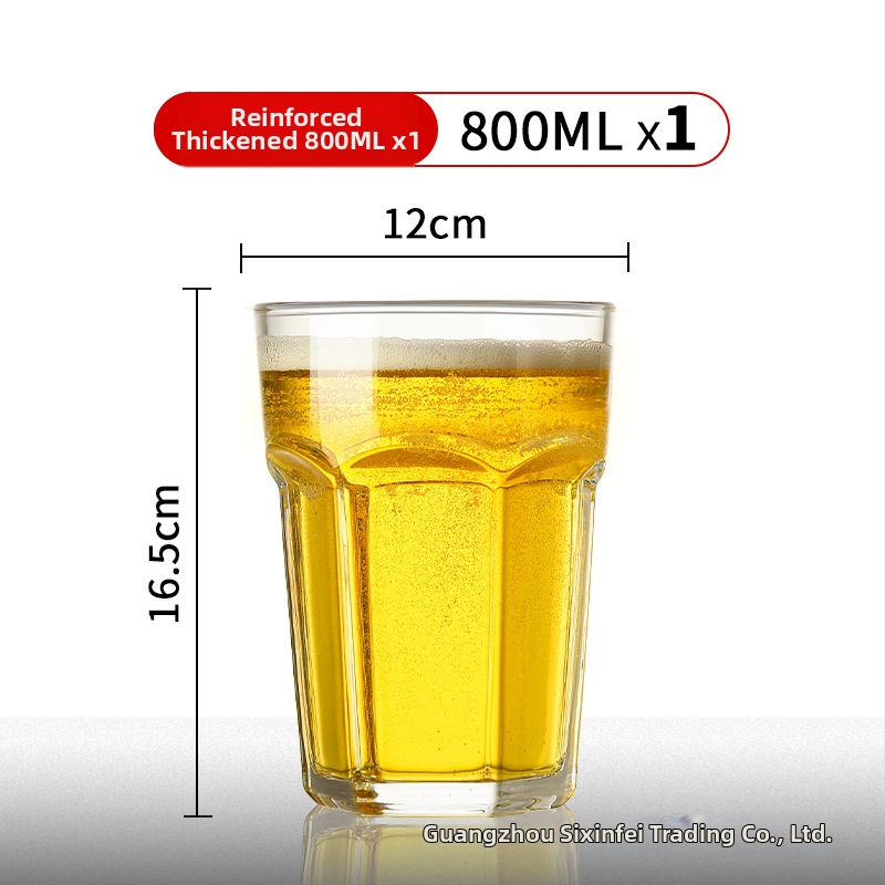Obrovská pivná krigľa s logom, objem 1000 ml