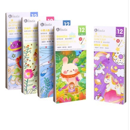 Rasprodaja: Set akrilnih boja 12 boja, tubice 12 ml