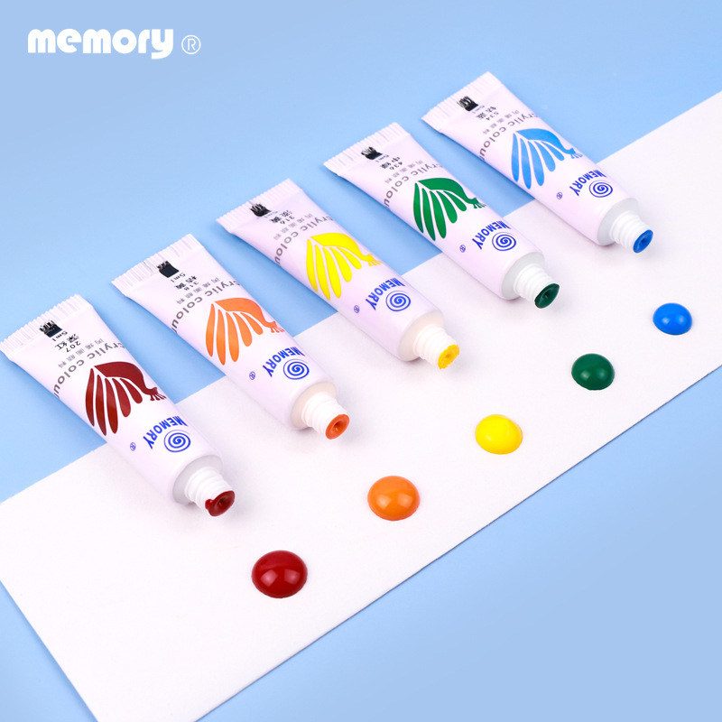 Rasprodaja: Set akrilnih boja 12 boja, tubice 12 ml