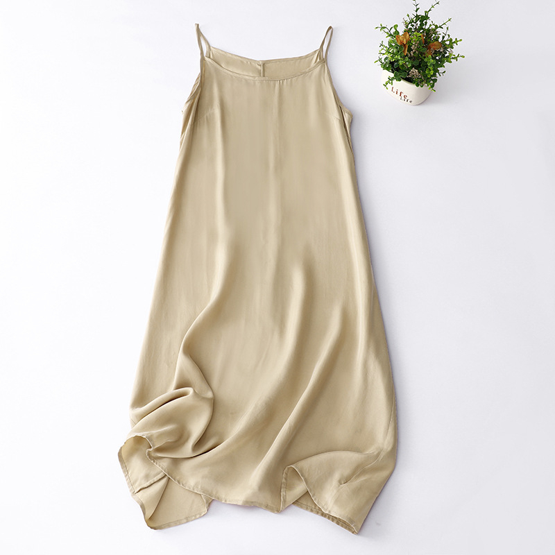 Nyári cheongsam-stílusú ruha belső béléses és lenből készült mellény, női pamut- és lenanyagból