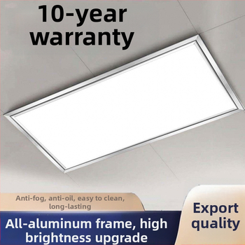 Integrované stropné LED svetlo pre kuchyňu a kúpeľňu, plochý panel 600×300 mm